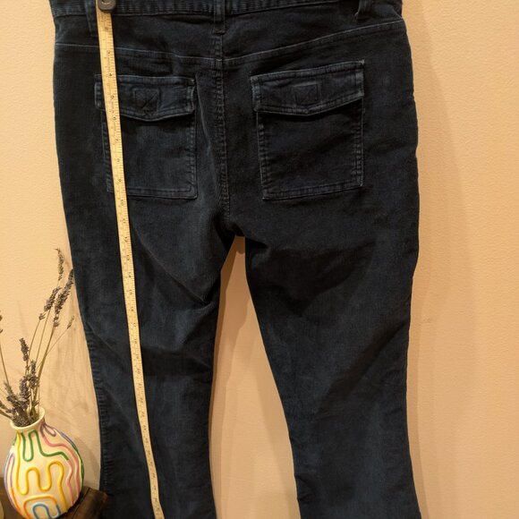 Navy Cotton Corduroy pants - Picture 8 of 9